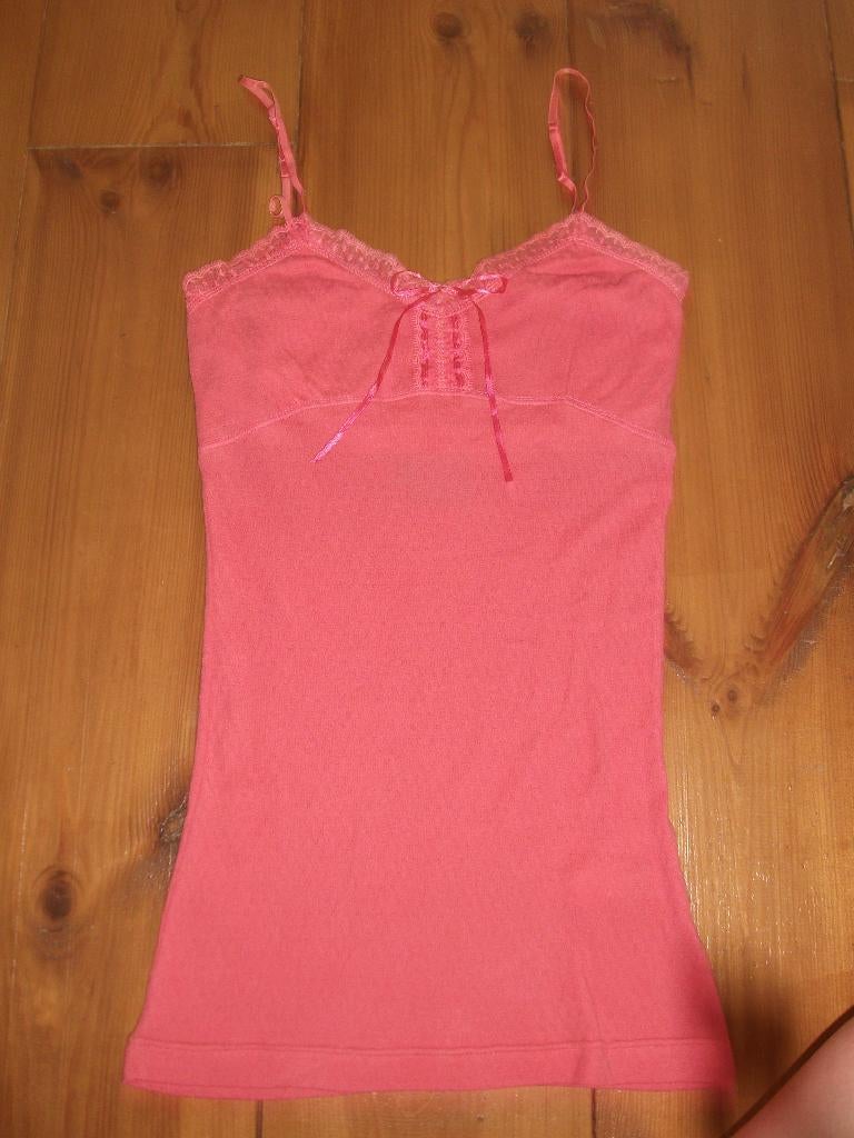 Rebel Angel nieuwe koraal roze mouwloze top 38 M (= S), Maat 38/40 (M), Rebel Angel, Nieuw, Ophalen of Verzenden