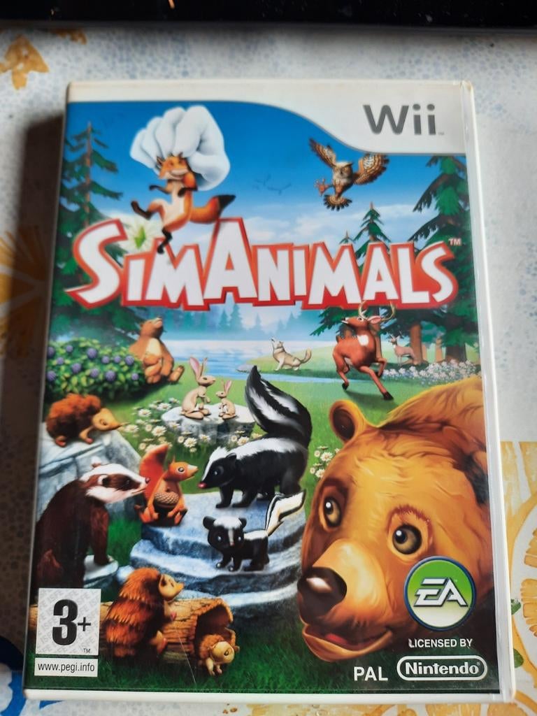Sim animals, Puzzel en Educatief, 1 speler, Ophalen of Verzenden, Zo goed als nieuw