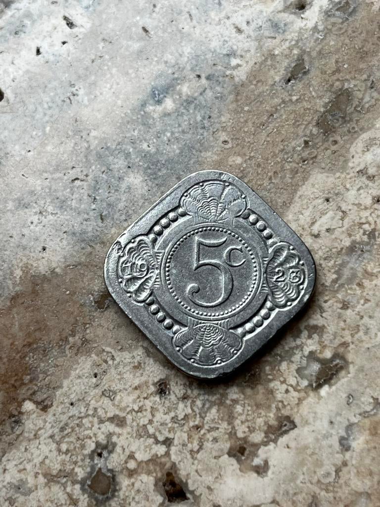 5 cent 1923 Wilhelmina ,  mooie kwaliteit, Ophalen of Verzenden, Koningin Wilhelmina, 5 cent
