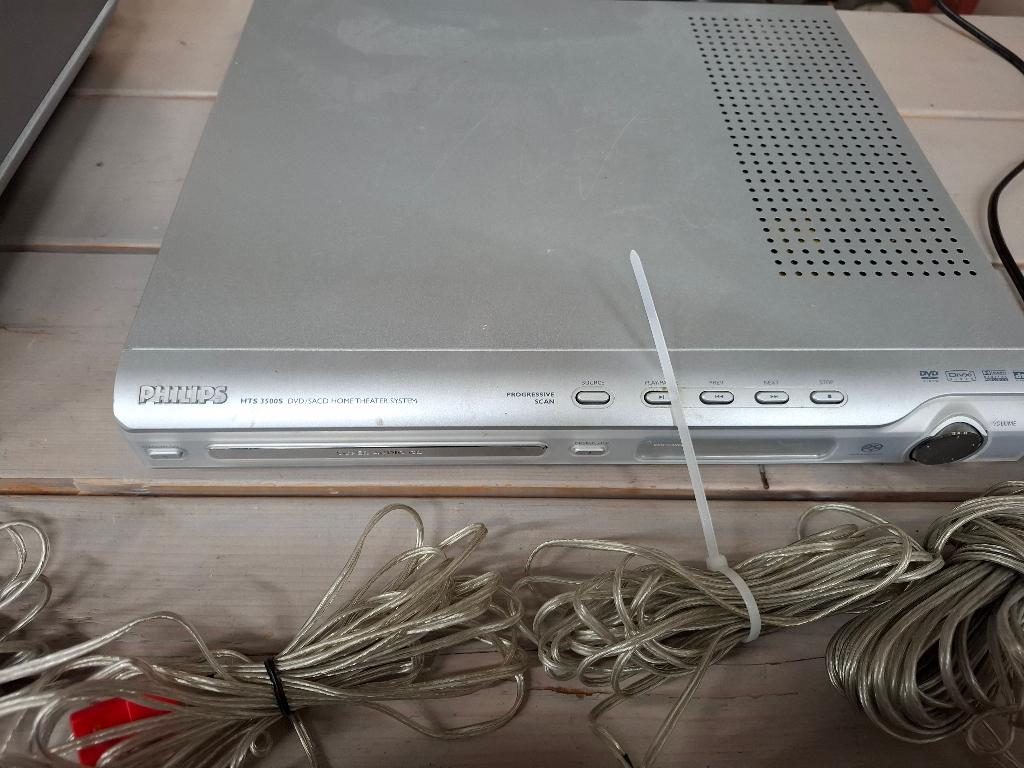 Surround speakerset, Philips, Gebruikt, Ophalen of Verzenden, Complete surroundset