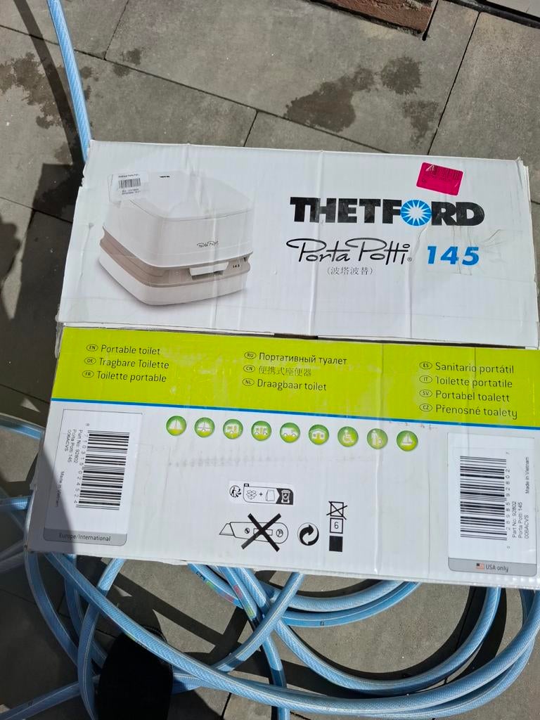 Thetford Porta Potti 145 campingtoilet - Zeer netjes!, Ophalen, Zo goed als nieuw