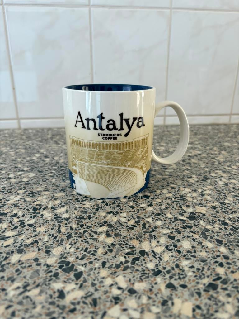 Starbucks mok antalya, Ophalen of Verzenden, Zo goed als nieuw, Overige stijlen, Kop(pen) en/of Schotel(s)