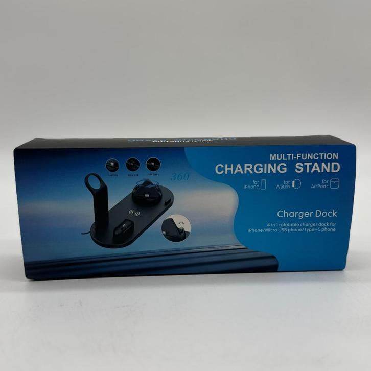 Charging stand - Dock 4/1 - Nieuw - Garantie, Audio, Tv en Foto, Opladers, Nieuw