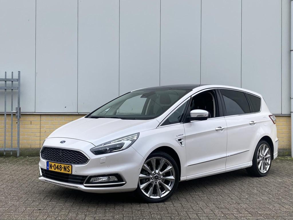 Ford S-Max 2.0 Vignale 7 persoons Lederen bekleding - 7-pers, Auto's, Ford, Euro 6, 4 cilinders, 7 stoelen, Wit
