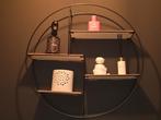 Decoratieve wandplank met accessoires, Huis en Inrichting, Woonaccessoires | Overige, Ophalen of Verzenden, Zo goed als nieuw