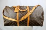 Louis Vuitton Keepall 55 Bandouliere - 982, 40 tot 60 cm, 30 cm of meer, Gebruikt, Bruin