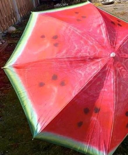 Parasol 🍉🍉..WaterMeloen Design, Tuin en Terras, Parasols, Ophalen