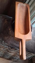 Oude houten grutters schep - decoratie, Verzenden