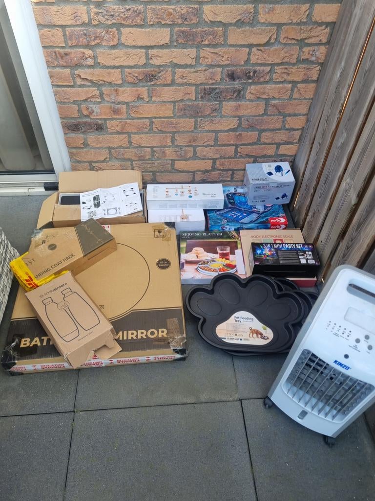 Kavel: 2 vrijmarkt artikelen, Ophalen, Nieuw