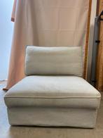 leuke zitbank/stoel in de kleur beige lovezit, Ophalen, Eenpersoons, 75 tot 100 cm, Zo goed als nieuw