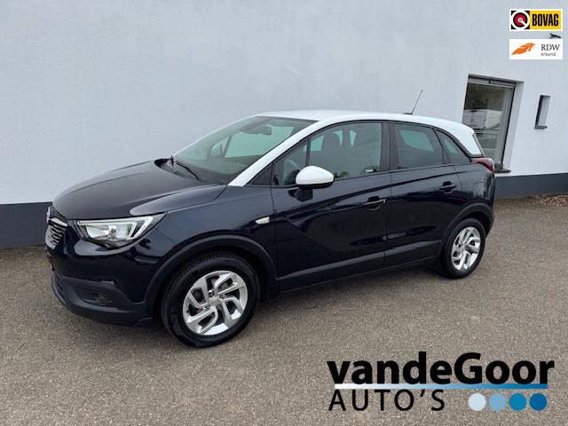 Opel Crossland X 1.2 Online Edition, '18, nwe. apk, distr. r, Voorwielaandrijving, Gebruikt, 1199 cc, 49 €/maand