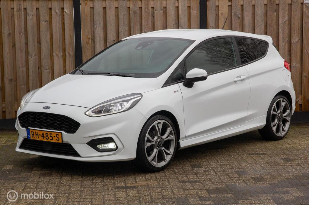 Ford Fiesta 1.0 EcoBoost ST-Line NL-Auto 1Jaar Garantie, Auto's, Origineel Nederlands, Bedrijf, 1044 kg, 998 cc