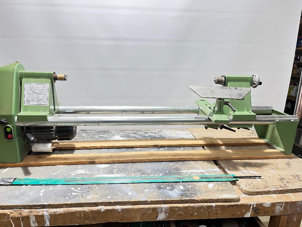 Electra Beckum houtdraaibank, draaibank, hout , beitels,boor, Ophalen, Gebruikt, Houtdraaibank, 1000 mm of meer