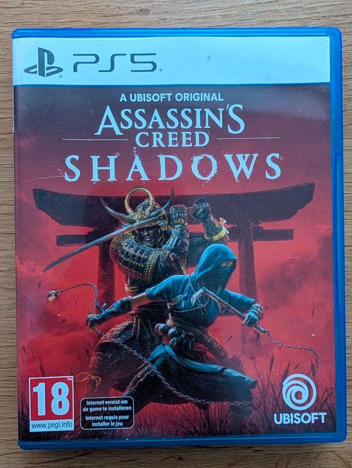 Assassin's Creed Shadows (PS5), Spelcomputers en Games, Games | Sony PlayStation 5, Zo goed als nieuw, Ophalen of Verzenden