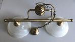 Hanglamp met 2 kelken, Ophalen of Verzenden, Zo goed als nieuw, Minder dan 50 cm