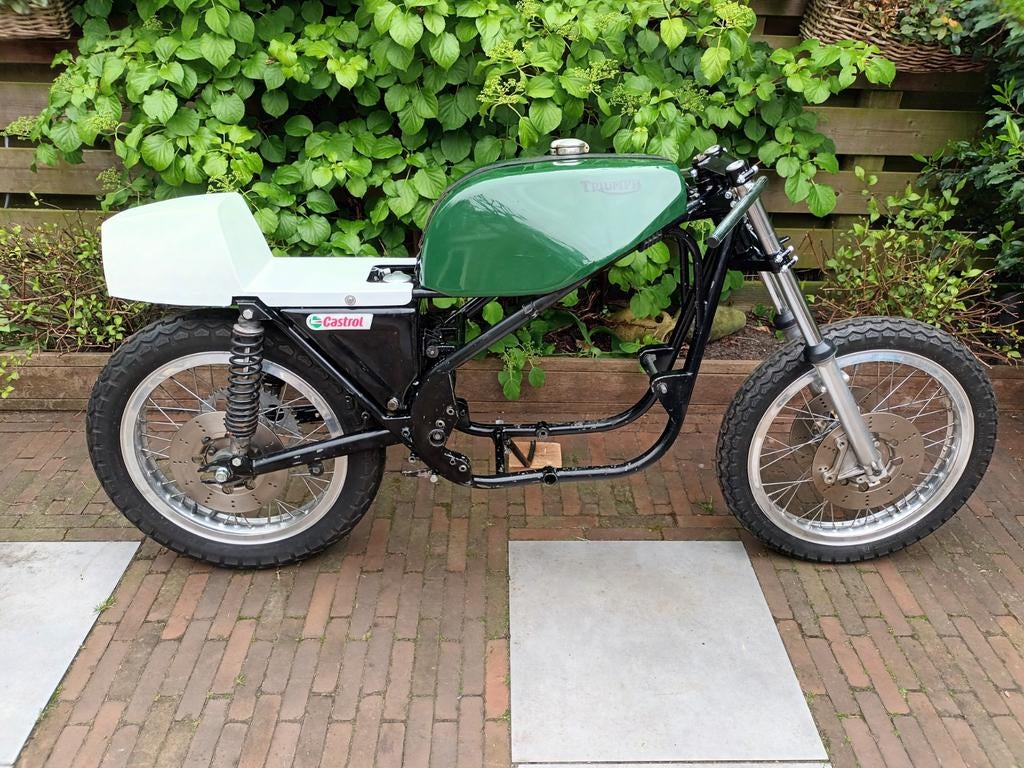 Rob North Miles Engineering chassis Triumph T120 T140, Motoren, Ophalen of Verzenden