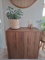 2 IKEA Eket kasten met deuren, walnoot, Ophalen, Zo goed als nieuw