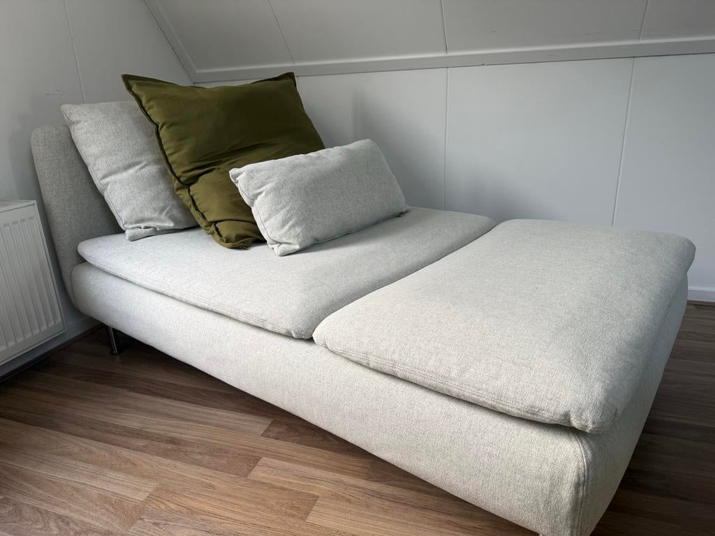 IKEA Soderhamn / Söderhamn chaise longue – Gunnared beige, Huis en Inrichting, Banken | Sofa's en Chaises Longues, Ophalen, Eenpersoons