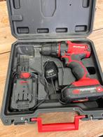 Einhell 18V Accuboormachine met lader en koffer, Ophalen, Gebruikt, Variabele snelheid, Boor- en Schroefmachine