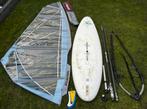 Complete windsurf beginnersset, Watersport en Boten, 250 tot 300 cm, Met draagtas, Ophalen of Verzenden, Complete set