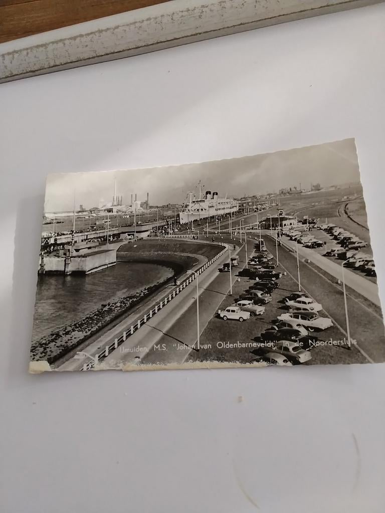 IJMUIDEN. M.S. "JOHAN VAN OLDENBARVNEVELDT", Verzamelen, Ophalen of Verzenden, Voor 1920, Noord-Holland