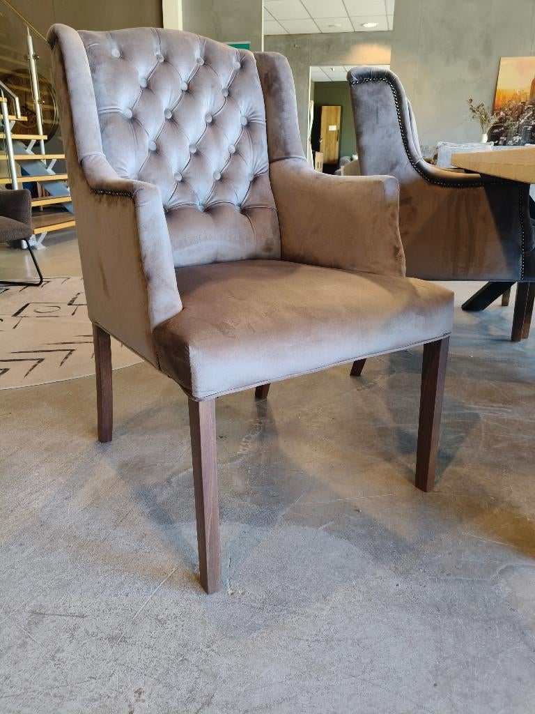 Landelijke eetkamerstoel Victoria,  NIEUW!!   Livinnhome24, Overige kleuren, Nieuw, Ophalen of Verzenden, Landelijk