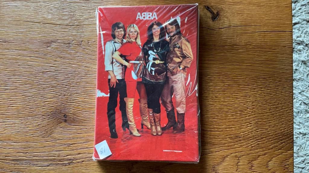 Zeer Zeldzame ABBA Postkaarten Set, Verzamelen, Verzenden, Zo goed als nieuw, Foto of Kaart