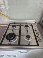 4-pits gasstel, Ophalen, Gebruikt, Minder dan 85 cm, 4 kookzones
