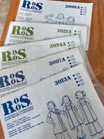 ROOS patronen - 5 stuks, Broek, Kind, Nieuw, Roos