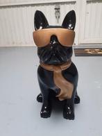 Nieuwe polyester hond tuinbeeld beeld mancave dieren bril, Verzamelen, Ophalen, Nieuw, Dier