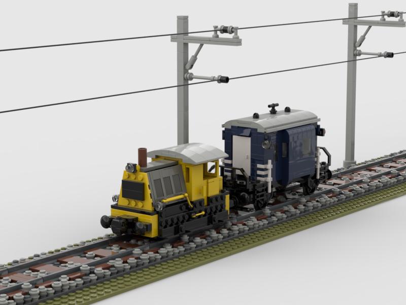 LEGO guard wagon (MOC)., Ophalen of Verzenden, Zo goed als nieuw, Complete set, Lego