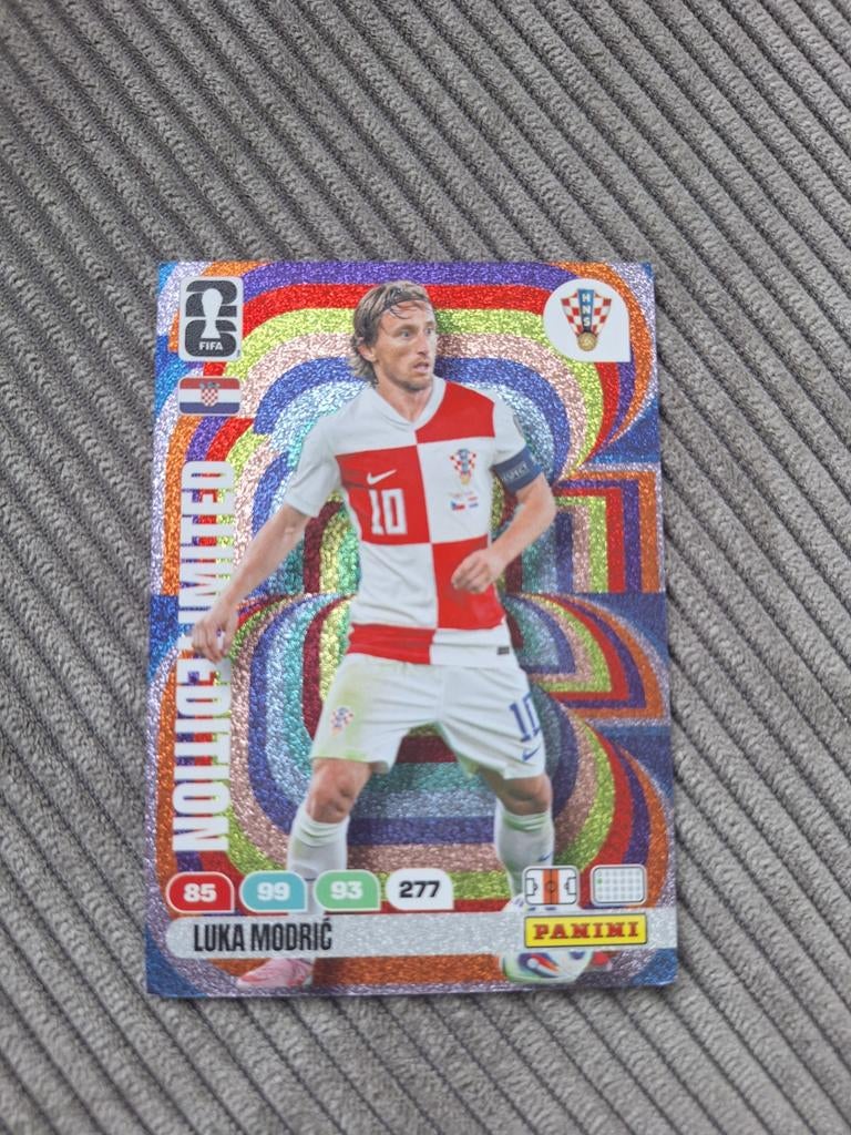 Luka Modric Panini Voetbalkaart WK 2026 Limited Edition, Ophalen of Verzenden
