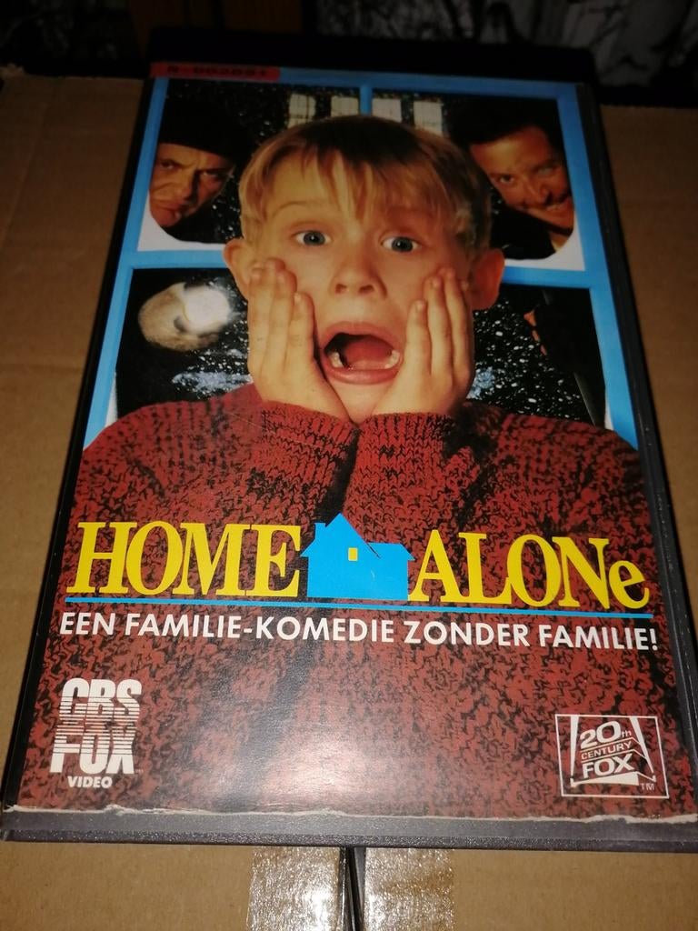 VHS ex-rental - Home Alone, Alle leeftijden, Ophalen of Verzenden, Gebruikt, Horror