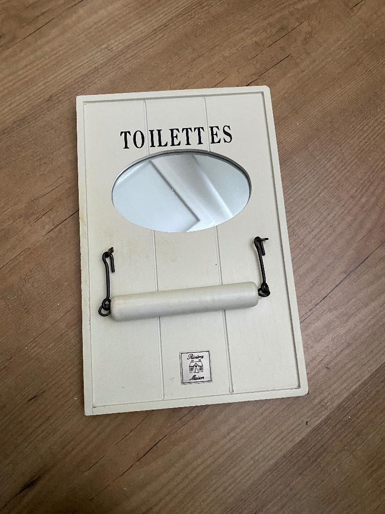 Rivièra maison. Wc rolhouder, Huis en Inrichting, Badkamer | Badtextiel en Accessoires, Ophalen of Verzenden, Gebruikt