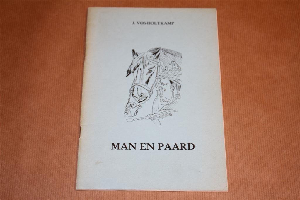 Man en Paard. J. Vos-Holtkamp., Boeken, Ophalen of Verzenden, Gelezen