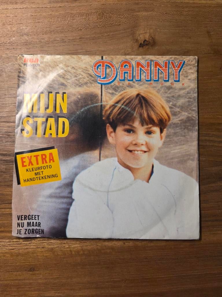 Danny de Munk - Mijn stad, Gebruikt, 7 inch, Single, Ophalen of Verzenden