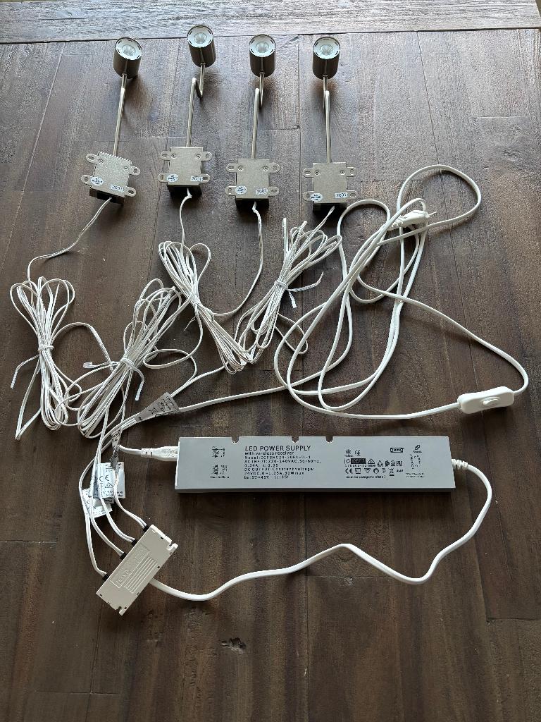 Ikea kast/keuken verlichting, Ophalen, Gebruikt