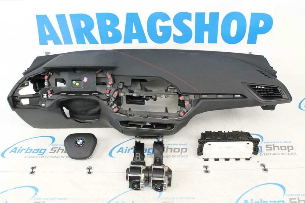 Airbag set - Dashboard met rode stiksels BMW 2 serie F44, Auto-onderdelen, Dashboard en Schakelaars, Gebruikt, Ophalen of Verzenden