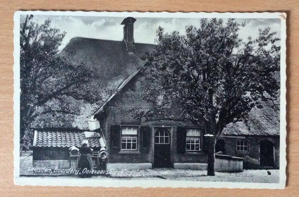 Leusden, boerderij Ooievaarshorst, Verzamelen, Ansichtkaarten | Nederland, Ophalen of Verzenden, 1920 tot 1940, Ongelopen, Utrecht