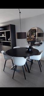 Eetkamerstoelen Goossens witte kuip, Huis en Inrichting, Tafels | Eettafels, Ophalen, Zo goed als nieuw, Rechthoekig, 50 tot 100 cm