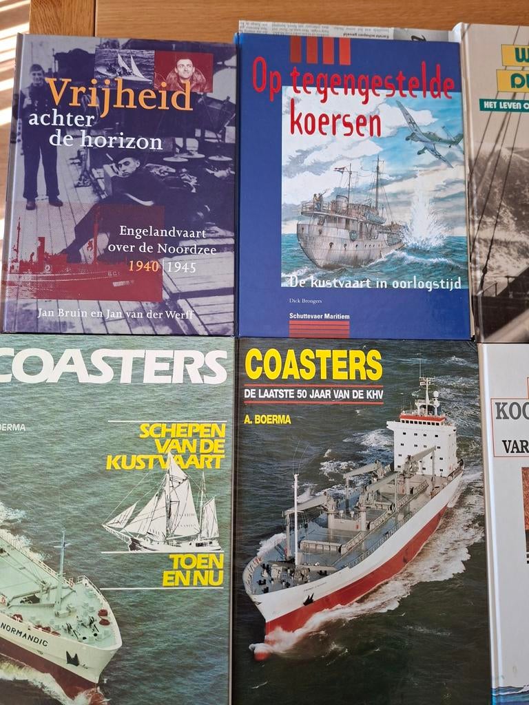 Scheepvaart boeken, Ophalen