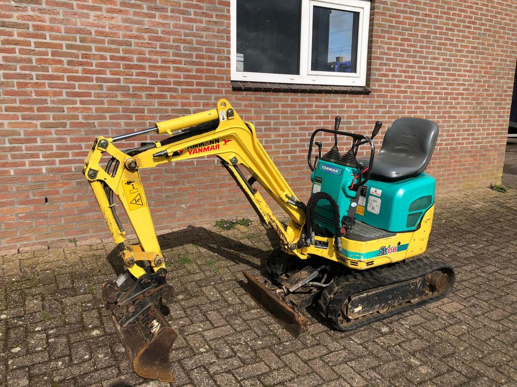 Yanmar SV08 minigraver, Zakelijke goederen, Machines en Bouw | Kranen en Graafmachines, Verzenden, Graafmachine