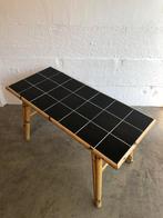 Bamboo salontafel, mid century modern, vintage design, Huis en Inrichting, Tafels | Salontafels, Minder dan 50 cm, Ophalen of Verzenden
