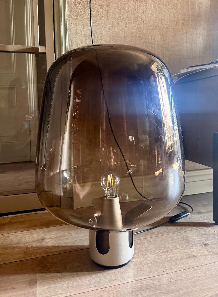 Lodes Flar vloerlamp groot, Huis en Inrichting, Lampen | Vloerlampen, Nieuw, Minder dan 100 cm, Glas, Ophalen
