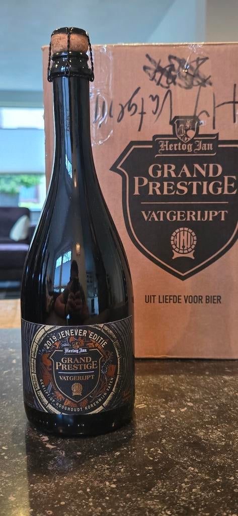 Hertog Jan Grand Prestige Vatgerijpt 2019 Jenever Editie, Verzamelen, Ophalen