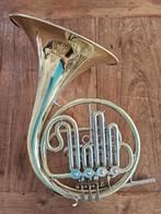 Meister Hans Hoyer mod. 704 Bb French Horn w/ stopping valve, Muziek en Instrumenten, Blaasinstrumenten | Hoorns, Ophalen, Gebruikt