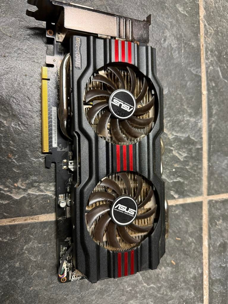 Asus GeForce GTX 770 2GB DirectCU II OC, Ophalen, PCI-Express 3, Gebruikt, GDDR5