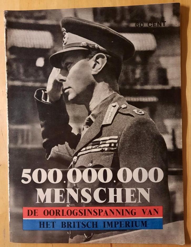 500.000.000 Mensen: Oorlogsinspanning Brits Imperium, Boeken, Oorlog en Militair, Gelezen, Algemeen, Tweede Wereldoorlog, Ophalen of Verzenden