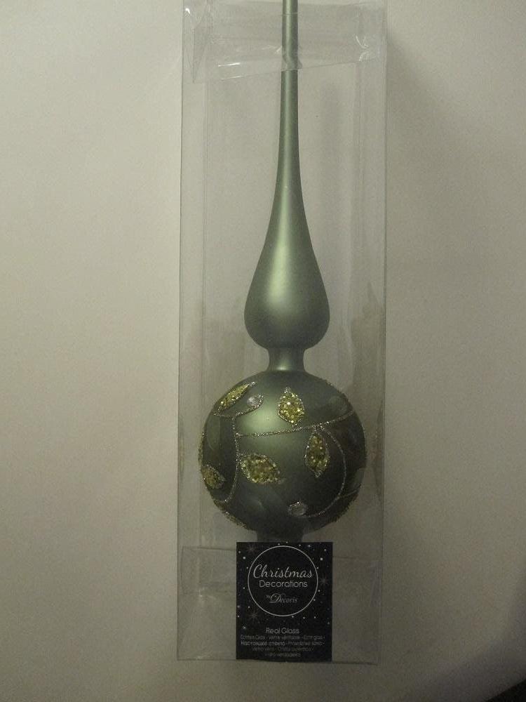 Glazen kerstboom piek, Diversen, Kerst, Ophalen, Nieuw