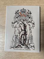 Porseleinen tegel Regeringsjubileum Staatsmijnen Limburg 193, Ophalen of Verzenden